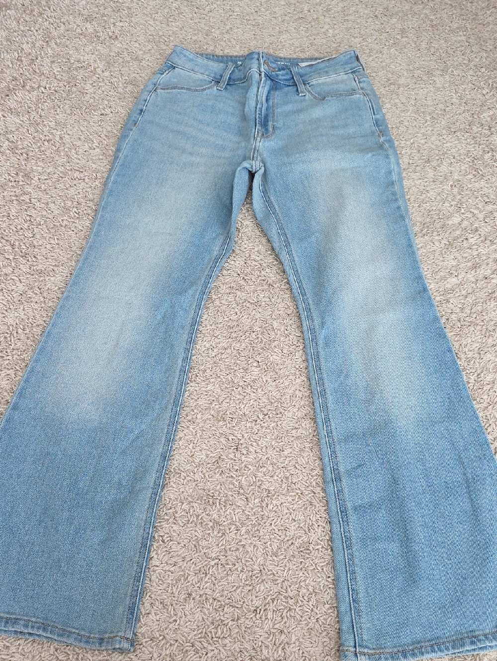 Old Navy Light Blue Flare Jeans - Classic Wide Leg